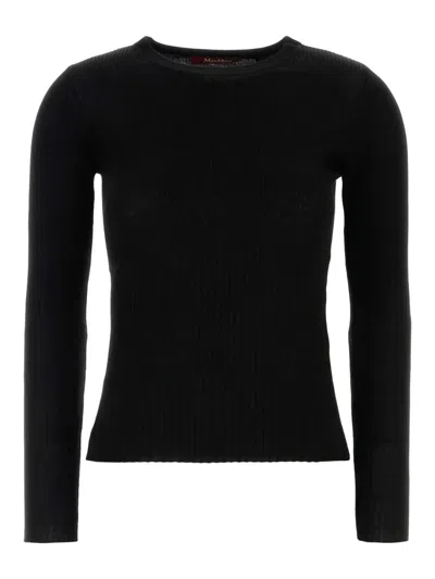 Max Mara Ometto T-shirt In Black