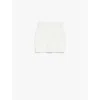 Max Mara Onagro Mini Skirt In White