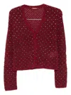 Max Mara Once Cardigan In Red