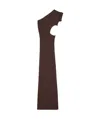 Max Mara One-shoulder Dress Featuring Cut-out Detail In Green