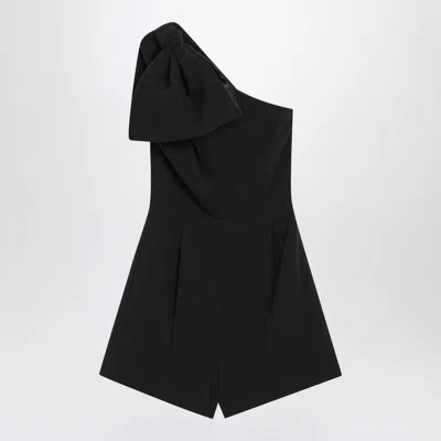 Max Mara One-shoulder Short Jumpsuit In Cady