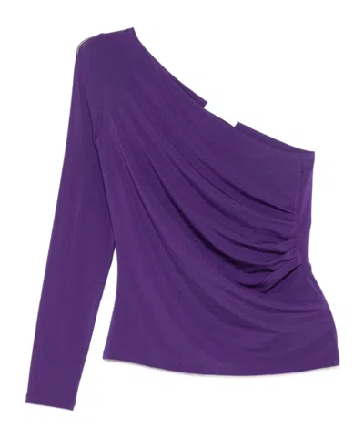 MAX MARA MAX MARA ONE-SHOULDER GATHERED TOP