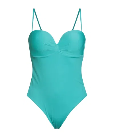 Max Mara One-piece Swimsuits In Green