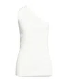 Max Mara One Shoulder Vest In Multi