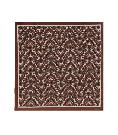 Max Mara Onesto Brown Foulard Scarf