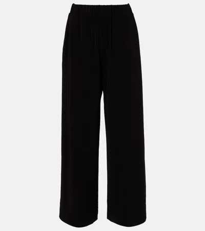 Max Mara Onorata Wide-leg Pants In Black
