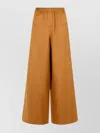 Max Mara Wide Linen And Silk Trousers