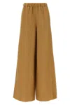 Max Mara Wide Linen And Silk Trousers