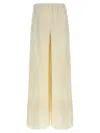 Max Mara Elastic Waistband Lightweight Wide Leg Trousers