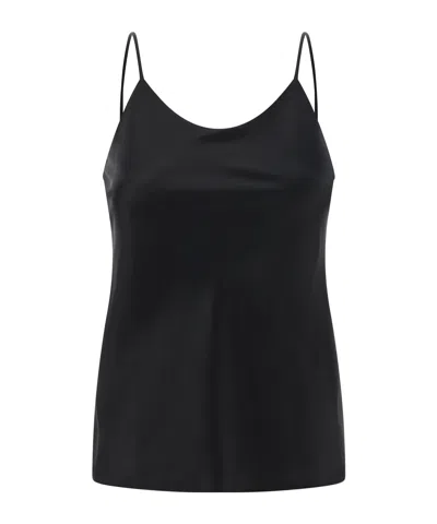 MAX MARA SILK-SATIN TOP