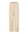 Max Mara Open Drawstring Track Pants In Gold