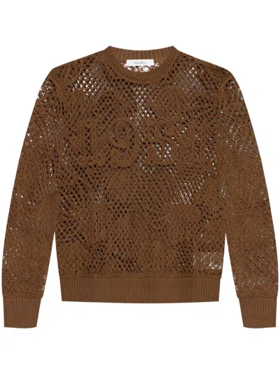 MAX MARA OPEN-KNIT JUMPER