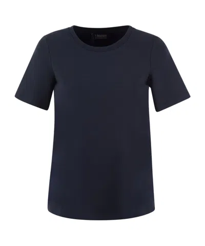 Max Mara Open-necked Black Shirt