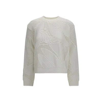 MAX MARA MAX MARA OPEN-KNIT COTTON SWEATER