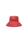 Max Mara Openwork Bucket Hat In Pattern