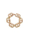 Max Mara Bronze Vertice Necklace In Gold