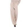 Max Mara Opera Wool And Cashmere Sweatpants In Pink