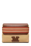 Max Mara Opice Logo Patch Clutch Bag