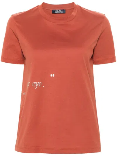 Max Mara Orange Orlanda T-shirt