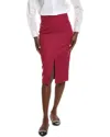 Max Mara Orbita Mini Skirt In Red