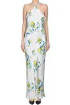 Max Mara Studio Woman Maxi Dress Off White Size 8 Silk