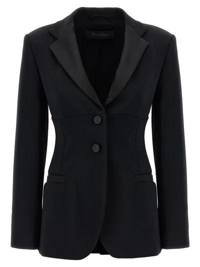 Max Mara Oreste Blazer In Black
