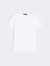 Max Mara Organic Cotton T-shirt In White
