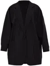Max Mara Orlaya Oversized Single-breasted Blazer In 黑色
