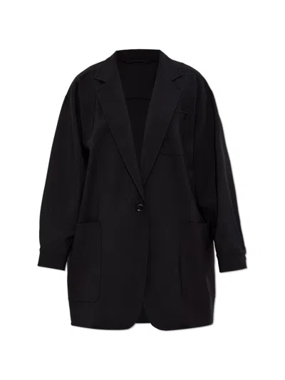 MAX MARA MAX MARA ORLAYA OVERSIZE STRETCH-WOOL CANVAS JACKET