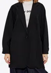 Max Mara Orlaya Oversized Single-breasted Blazer In Black