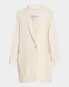 Max Mara Orlaya Oversized Single-breasted Blazer In White