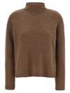 Max Mara Gianna Turtleneck Sweater In Brown