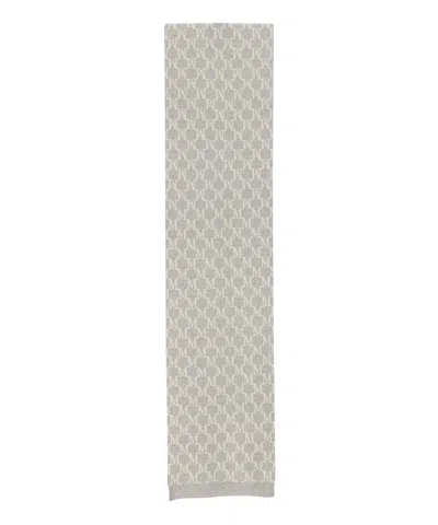 Max Mara Orli Cashmere Scarf In Grey