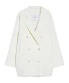 Max Mara Orma Coat In White