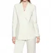 Max Mara Ornella Blazer In Bianco In White