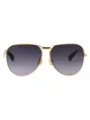 Max Mara Sunglasses In Gold