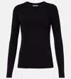 Max Mara Crew-neck Virgin Wool Jumper