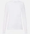 Max Mara Ortensia Jersey Top In White