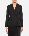 Max Mara Osanna Long Sleeve Jacket In Black