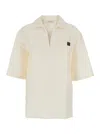 Max Mara Osiride Linen Silk Shirt In Multicolor