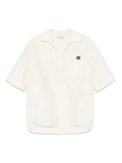 Max Mara Osiride Top In White