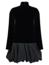 Max Mara Velvet Osso In Black