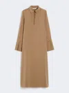 Max Mara Ossola Dress Hazelnut In Brown