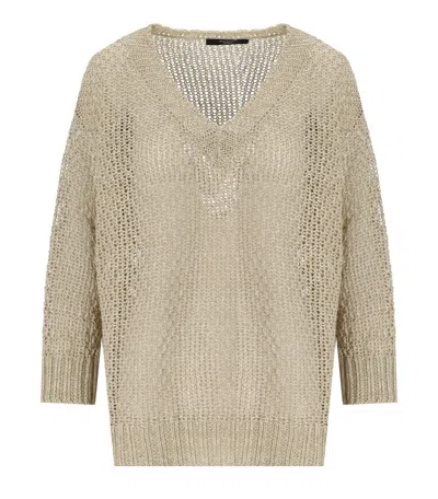 Max Mara Osteo Beige Pullover