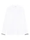 Max Mara Otranto Piped-trim Shirt In Yellow