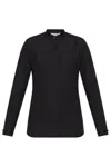 Max Mara Poplin Stretch Otranto Shirt In Black