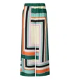 Max Mara Ottavo Multicolored Trouser In White