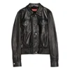 Max Mara Chest-pocket Button-fastening Jacket In Black