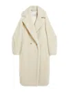 Max Mara Tedgirl Icon Coat In Alpaca And Wool In Neutral