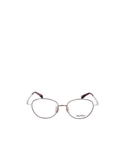 Max Mara Oval Frame Glasses In Multi